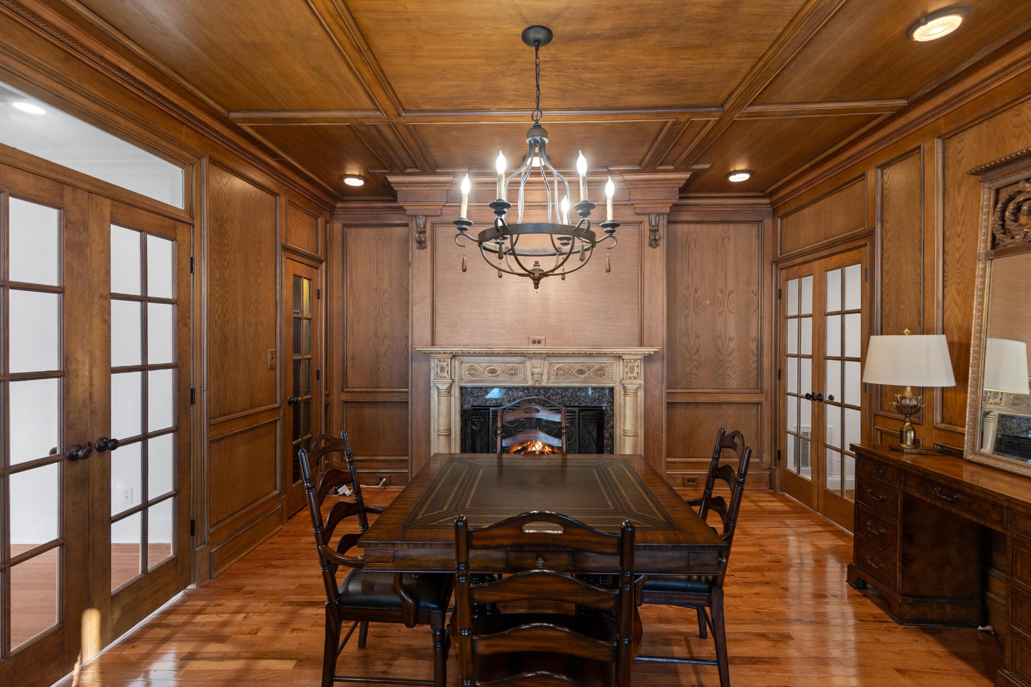 8421 Pedigo Road Powell, TN 37849 - Photo 20 of 57 a view of a dining room with furniture window and wooden floor