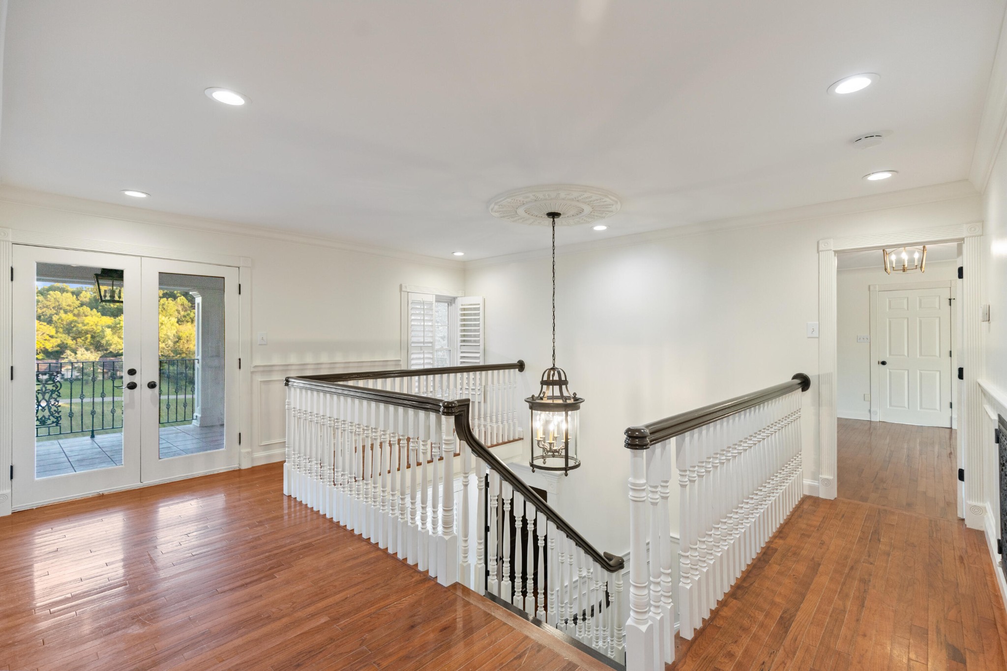 8421 Pedigo Road Powell, TN 37849 - Photo 39 of 57 a view of hallway with wooden floor