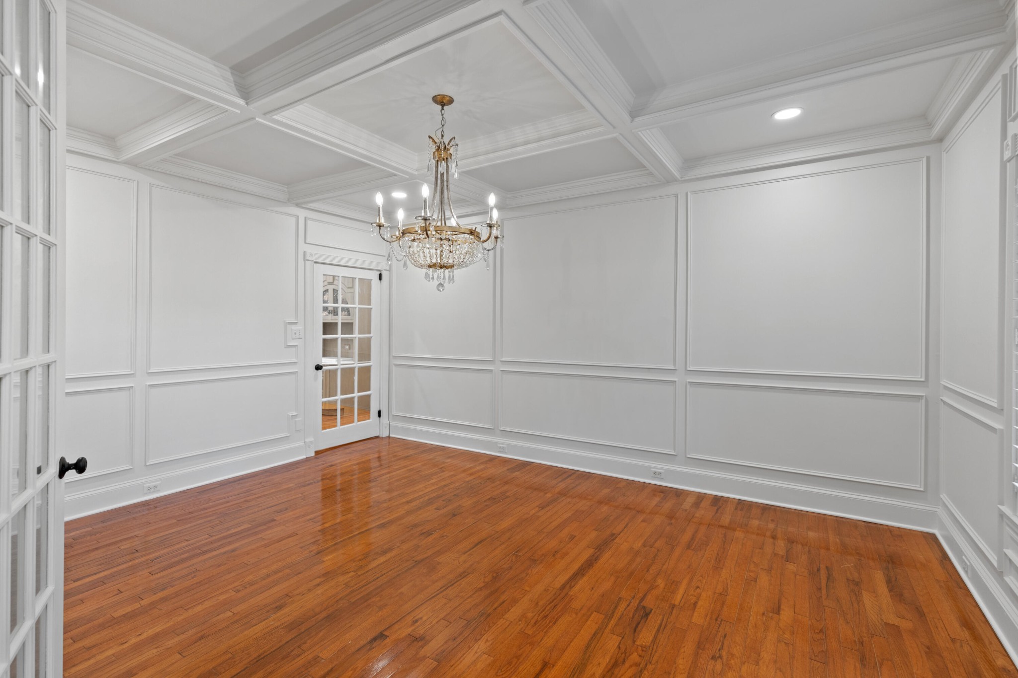 8421 Pedigo Road Powell, TN 37849 - Photo 5 of 57 wooden floor in an empty room with a window
