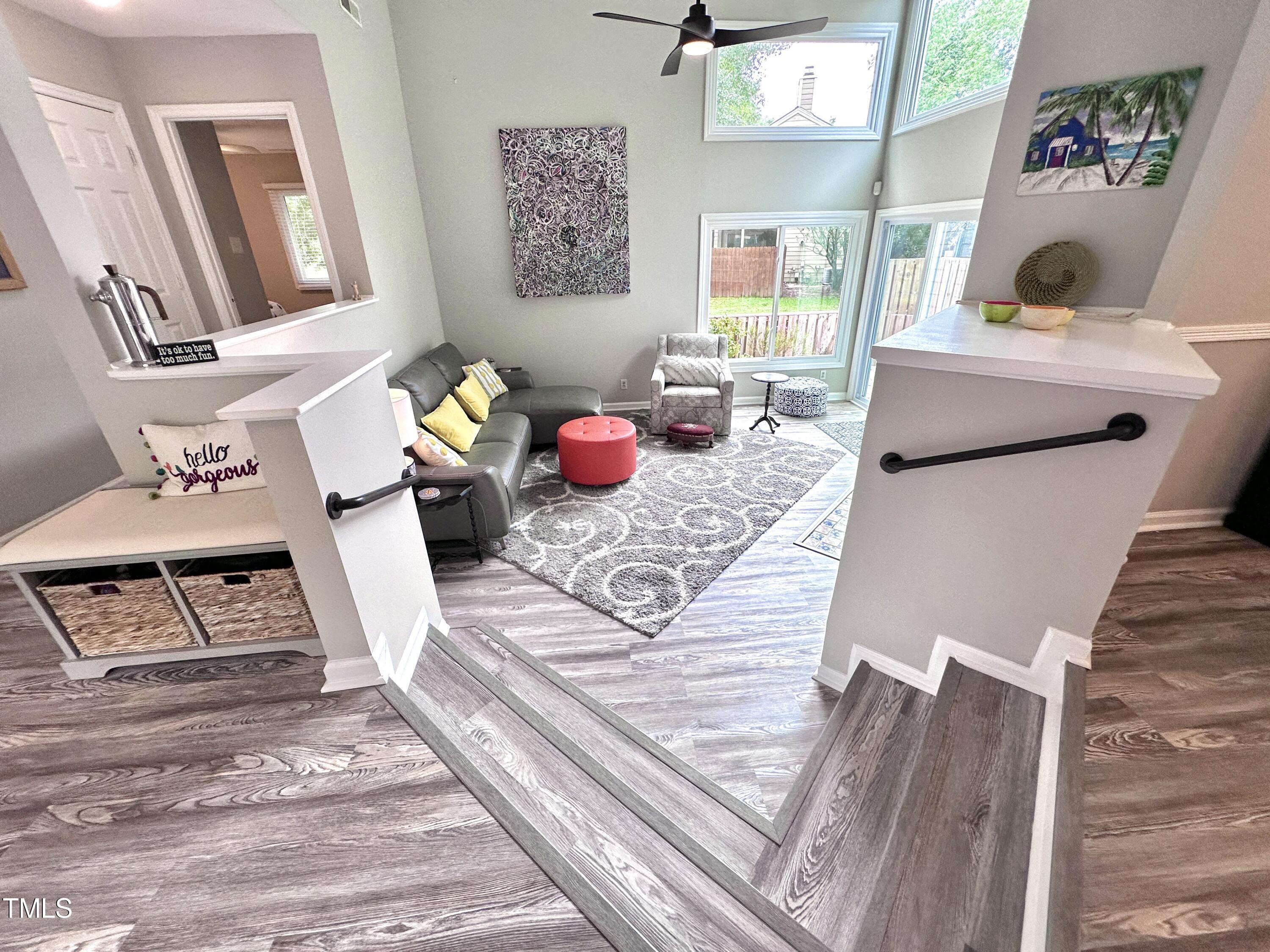 4311 Beechnut Lane Durham, NC 27707 - Photo 3 of 56 a living room with furniture and a table