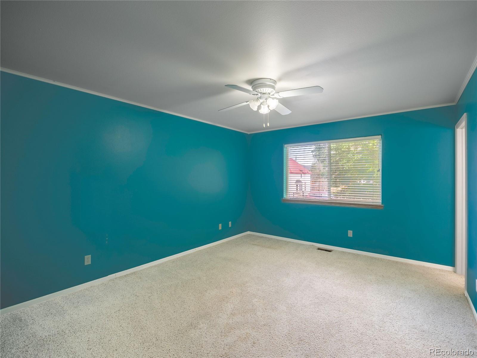 1436 H Street, Unit D Salida, CO 81201 - Photo 15 of 31 an empty room with closet and a ceiling fan