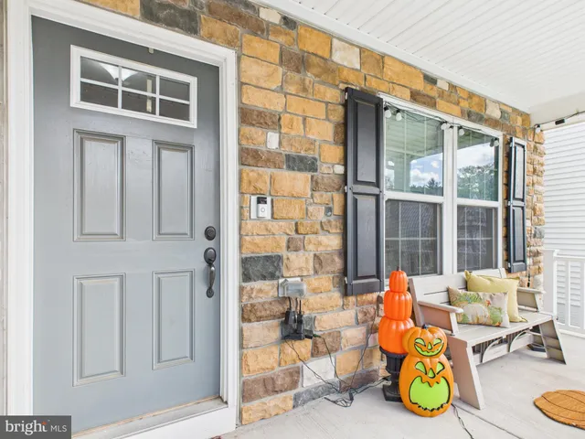 a outdoor living space with furniture