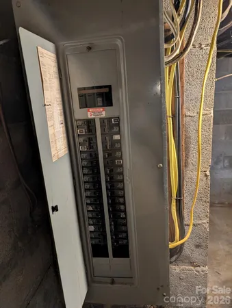 a view of water heater room