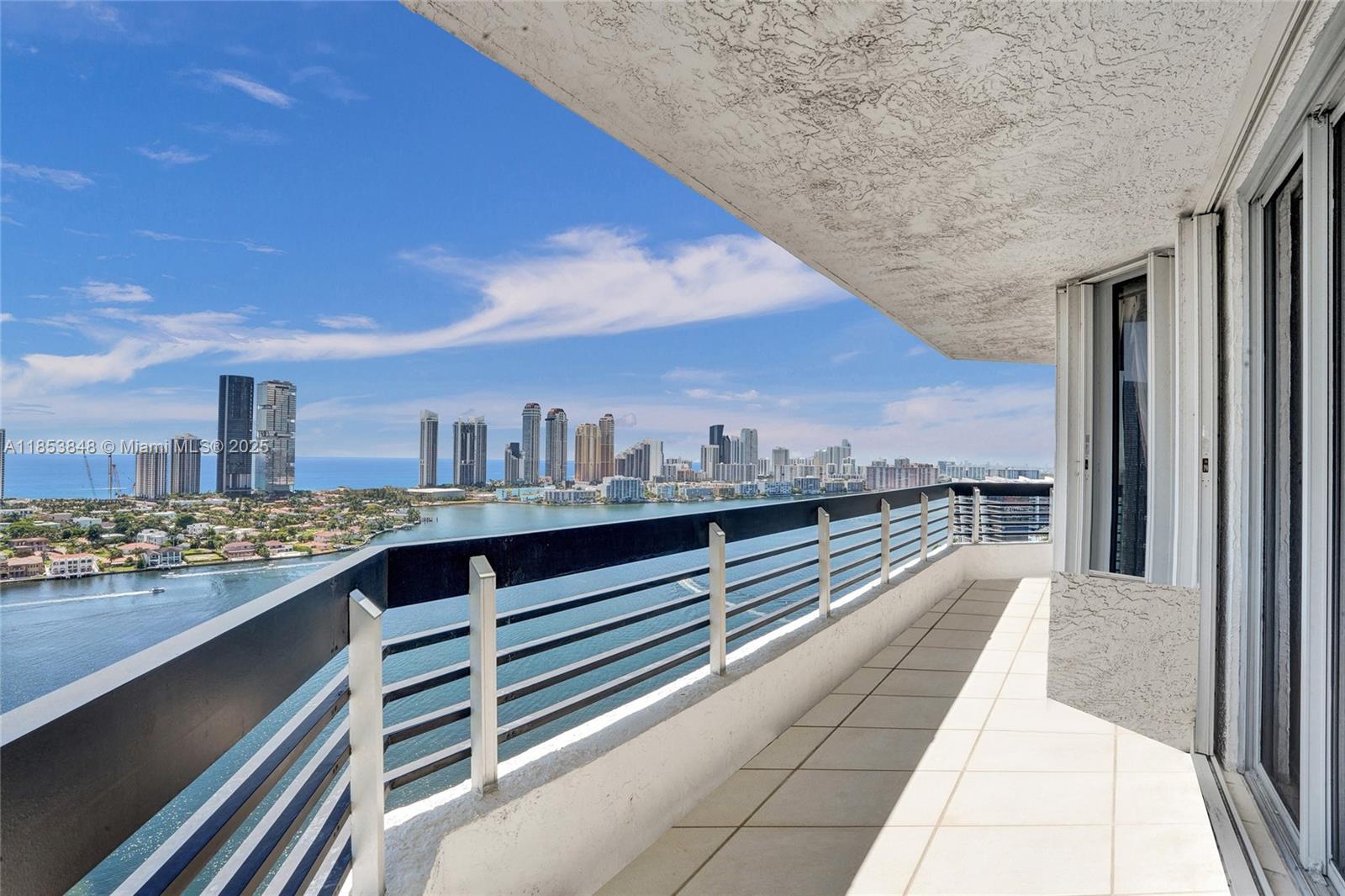 3530 Mystic Pointe Drive, Unit 2915 Aventura, FL 33180 - Photo 2 of 41 a view of balcony with city view