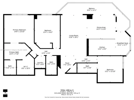 a picture of a floor plan
