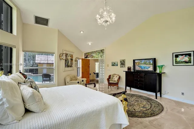 a bathroom with a granite countertop sink mirror and a