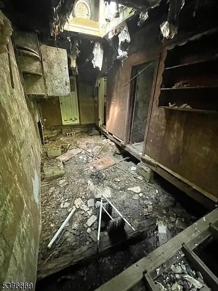 a view of water heater room