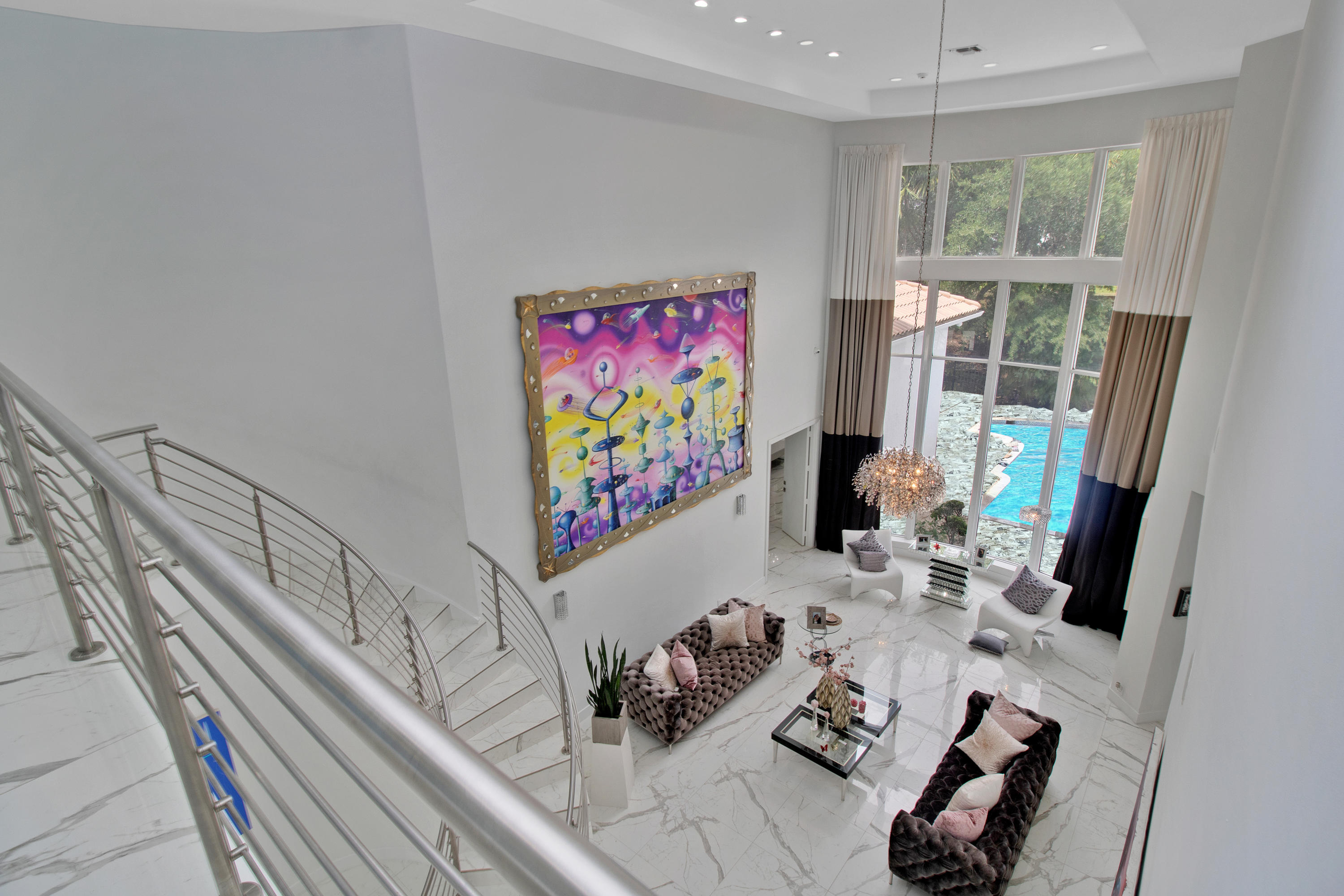 17729 Middlebrook Way Boca Raton, FL 33496 - Photo 59 of 88 a living room with furniture and a large window