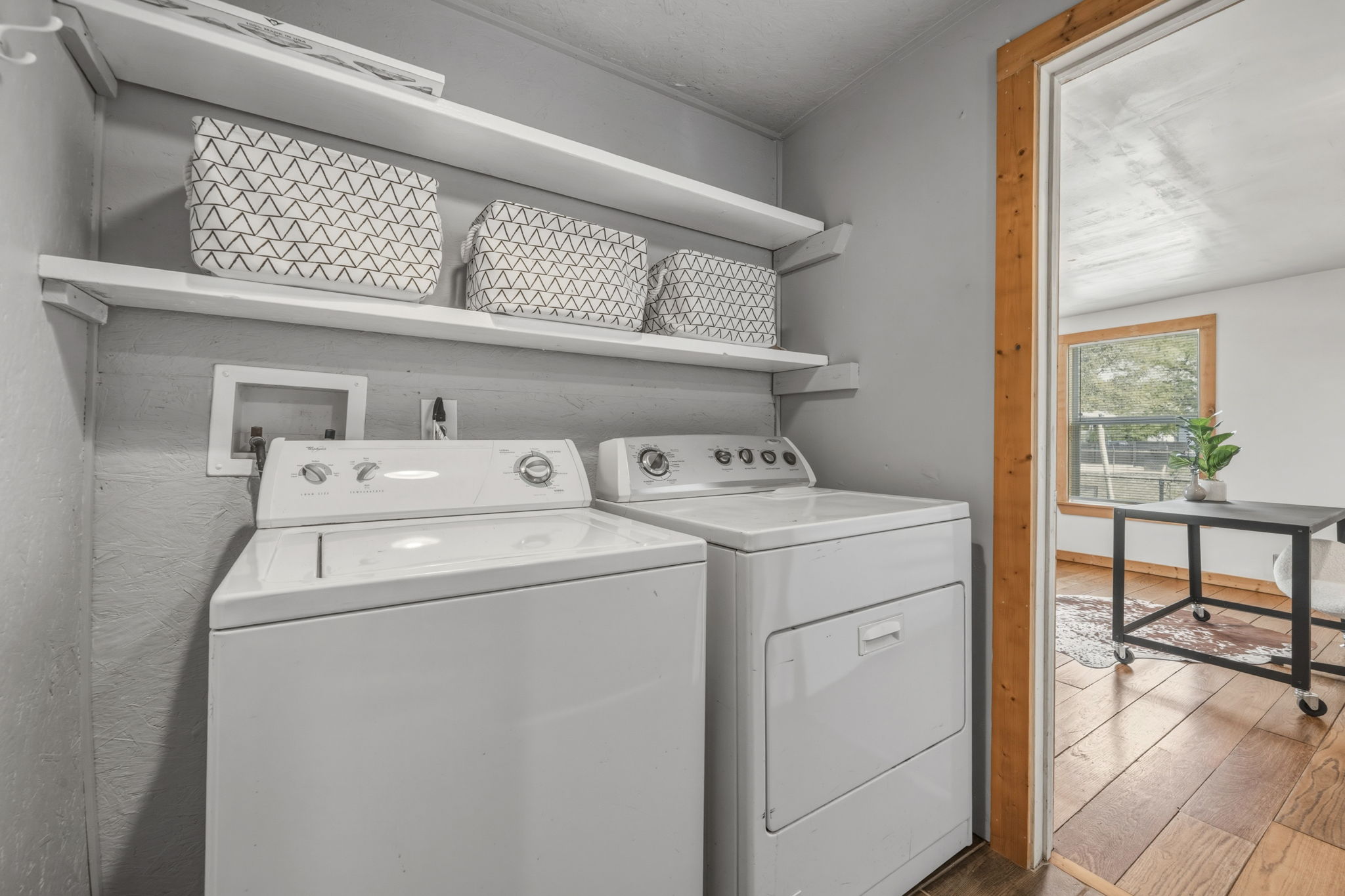 4806 Santa Anna Street Austin, TX 78721 - Photo 28 of 35 a utility room with dryer and washer
