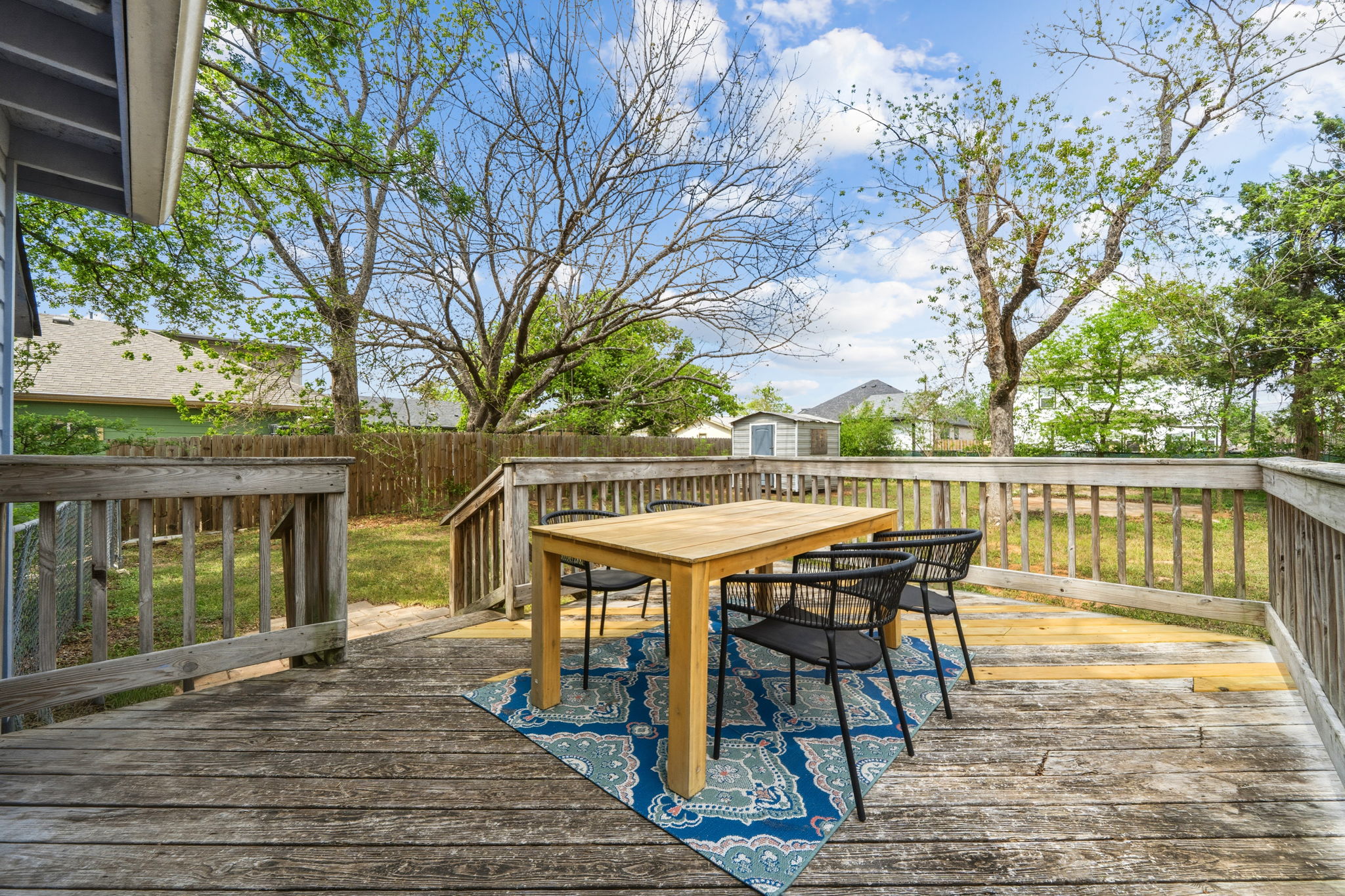 4806 Santa Anna Street Austin, TX 78721 - Photo 30 of 35 Large deck area for outdoor dining or lounging