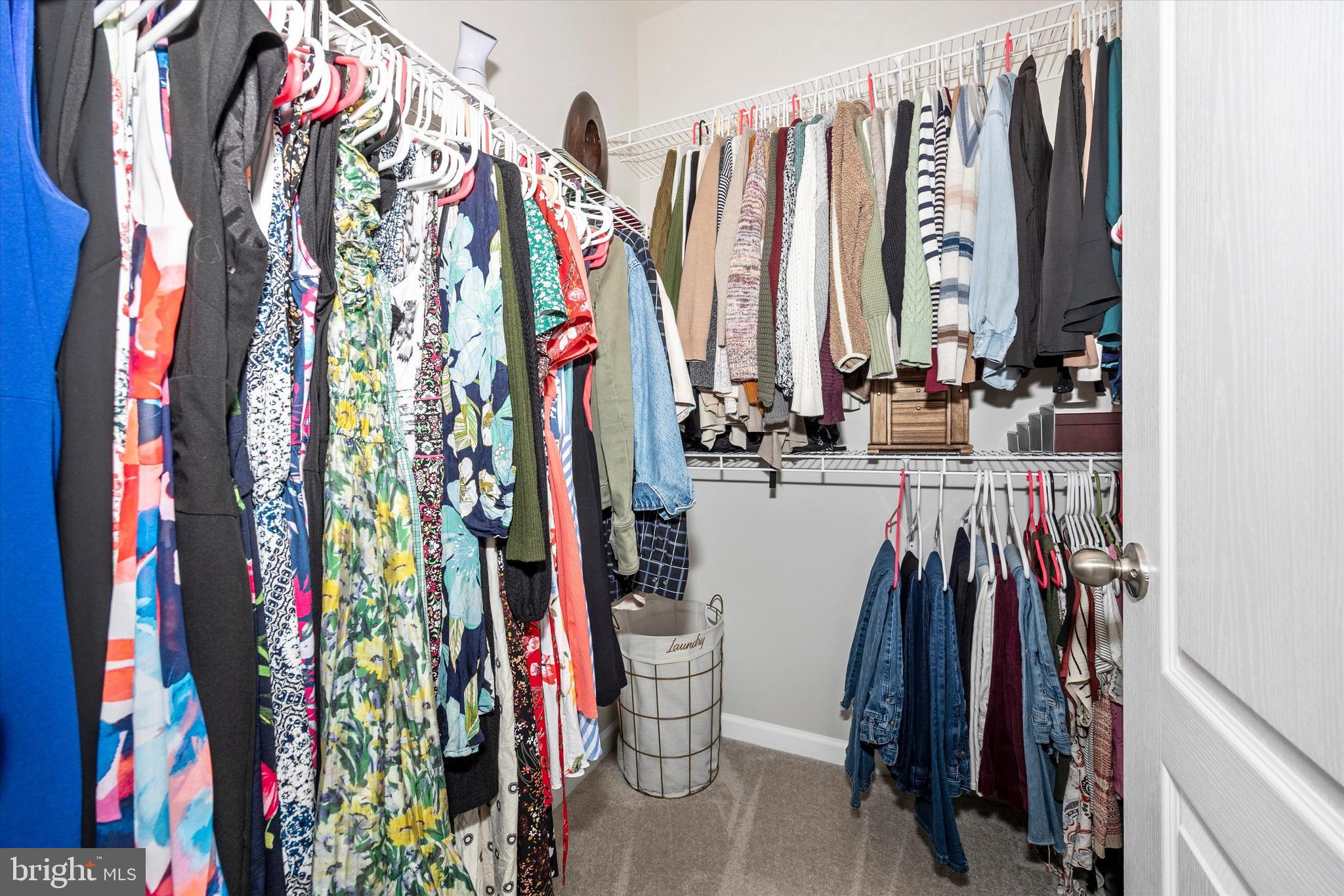 1817 Bird Run Frederick, MD 21702 - Photo 17 of 31 a view of walk in closet with clothes