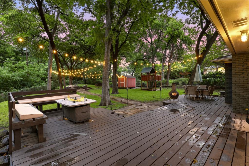 2320 Chart Drive Dallas, TX 75228 - Photo 21 of 34 a view of backyard with sitting area