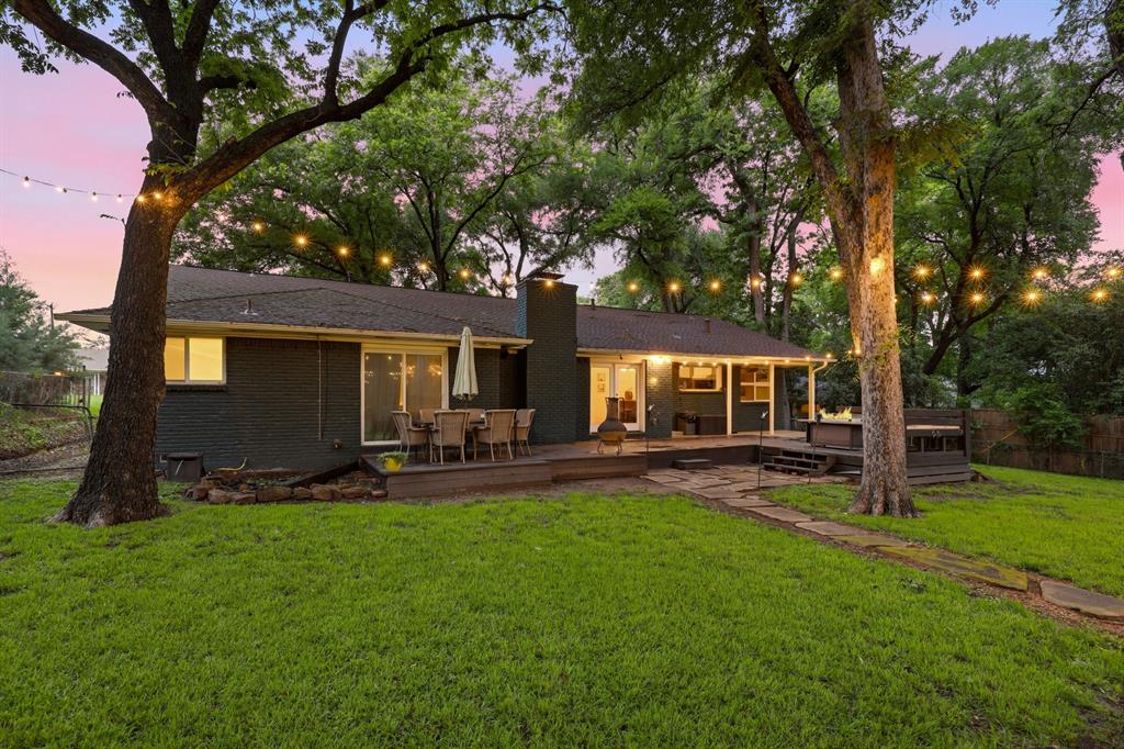 2320 Chart Drive Dallas, TX 75228 - Photo 24 of 34 a view of a house with backyard and sitting area