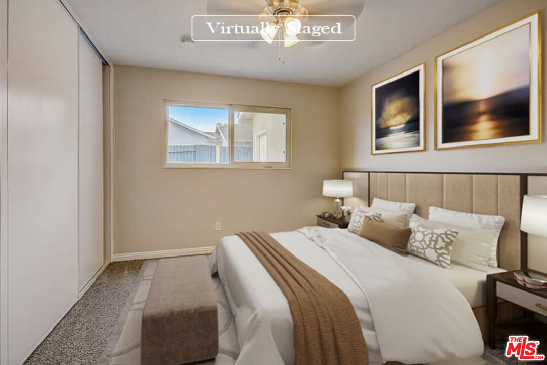 1817 Rolling Hills Drive Fullerton, CA 92835 - Photo 3 of 29 a bedroom with a bed and a television