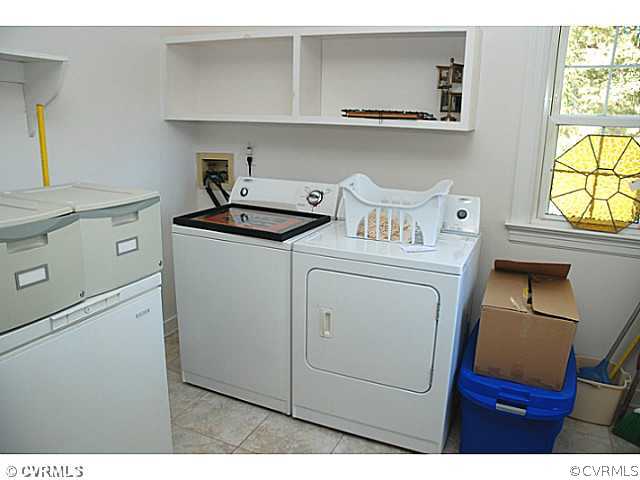 10516 Jason Road North Chesterfield, VA 23235 - Photo 21 of 24 Laundry - Shelving, Tile Floor