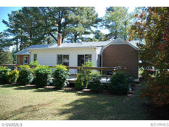 10516 Jason Road North Chesterfield, VA 23235 - Photo 22 of 24 Exterior Back - Deck off the Sun Room, Cookout Tim