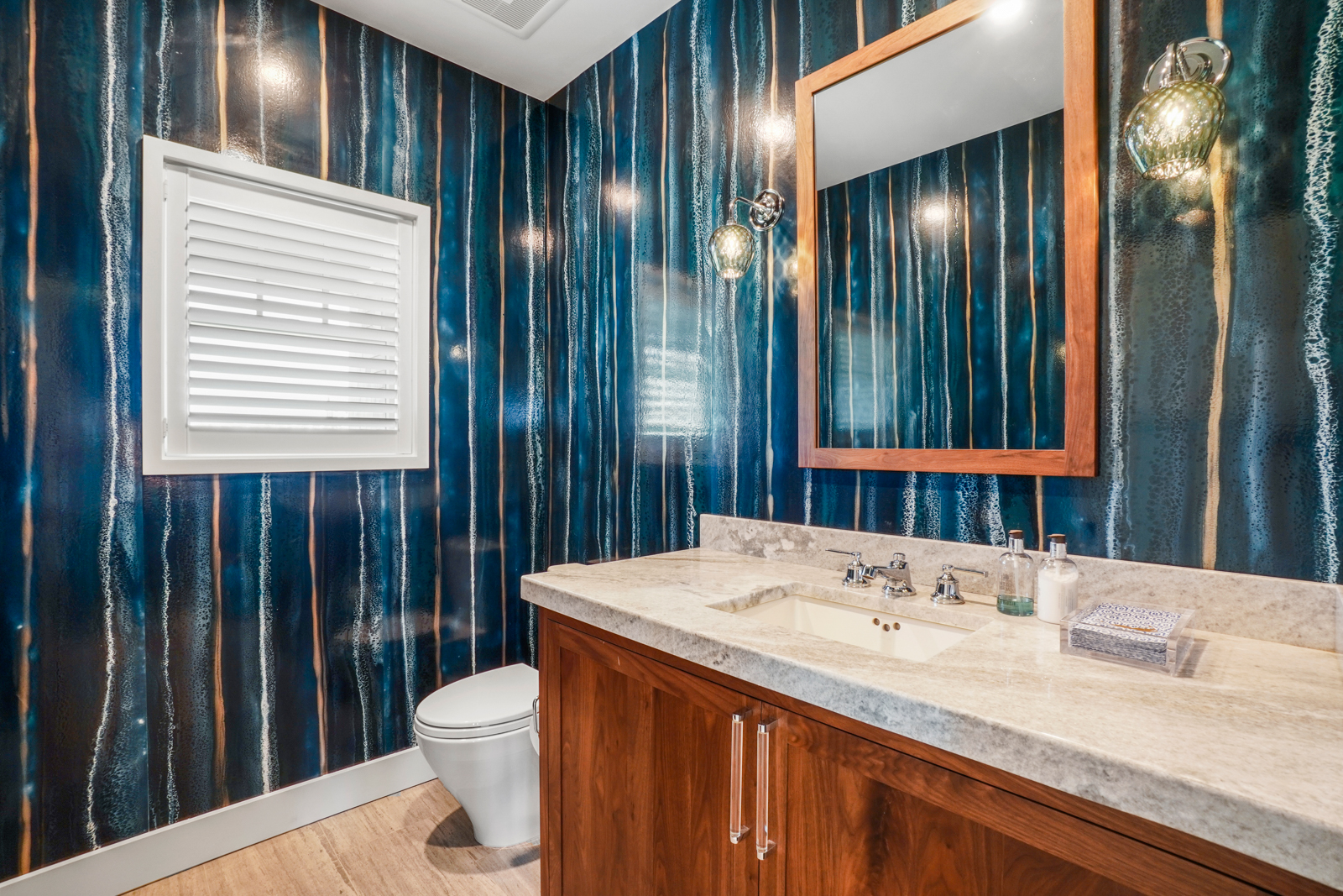 2 Marion Avenue Nantucket, MA 02554 - Photo 10 of 43 a bathroom with a sink and a mirror
