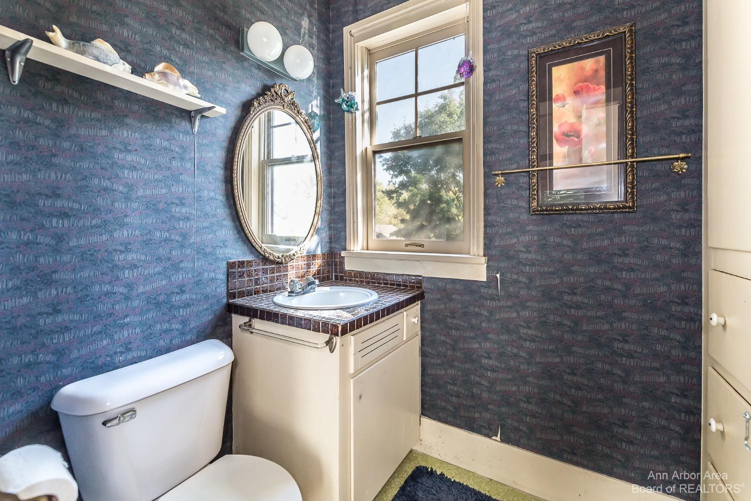 12701 East Pleasant Lake Road Manchester, MI 48158 - Photo 27 of 60 Half bath on 2nd level