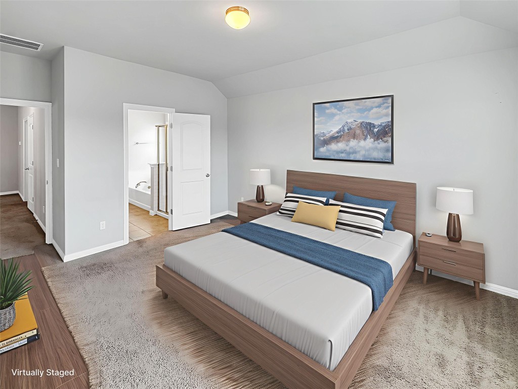 2437 Roosevelt Road Leander, TX 78641 - Photo 28 of 35 Large Primary Bedroom