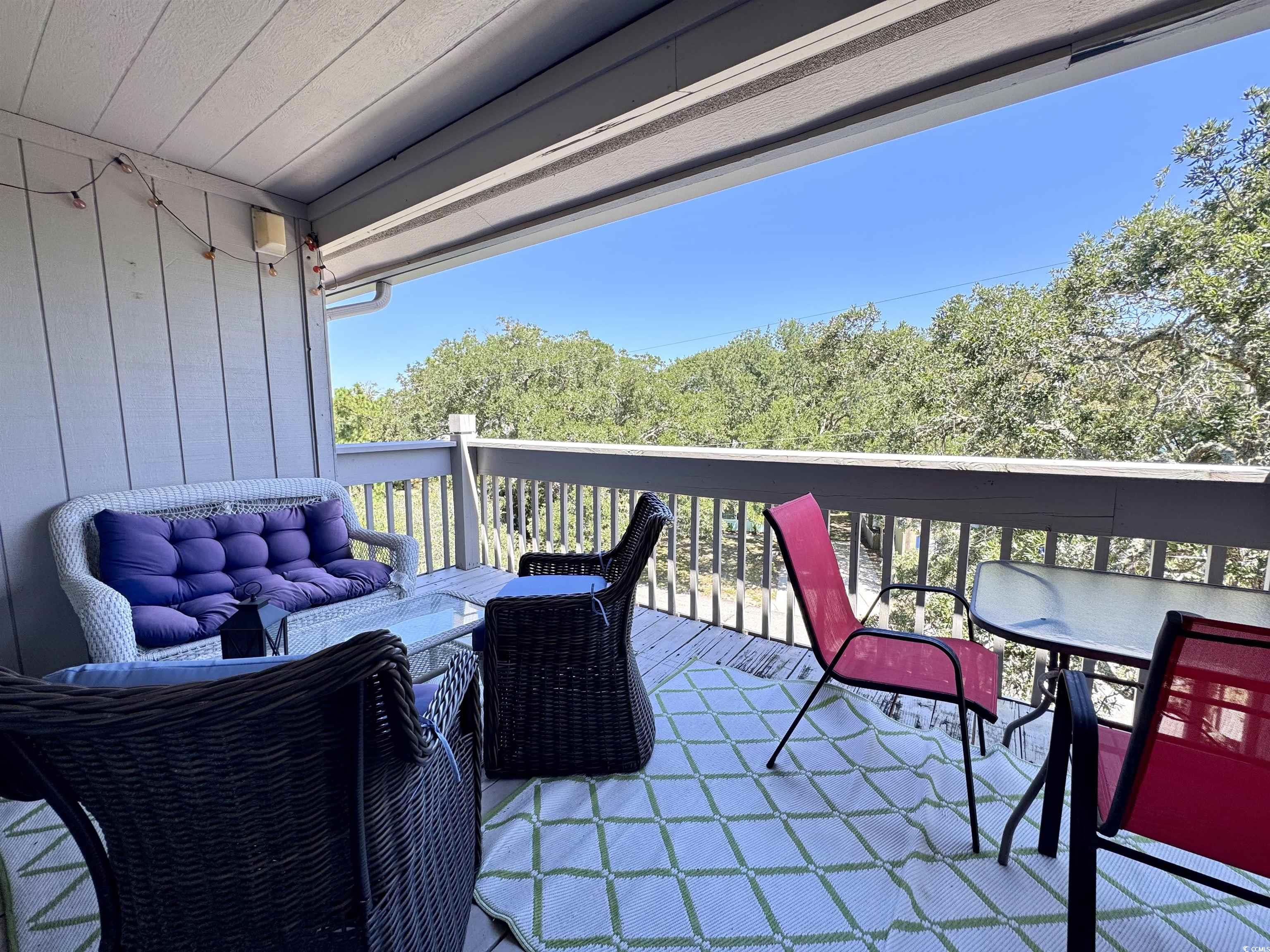 310 5th Avenue North, Unit 302 Surfside Beach, SC 29575 - Photo 34 of 39 View of balcony