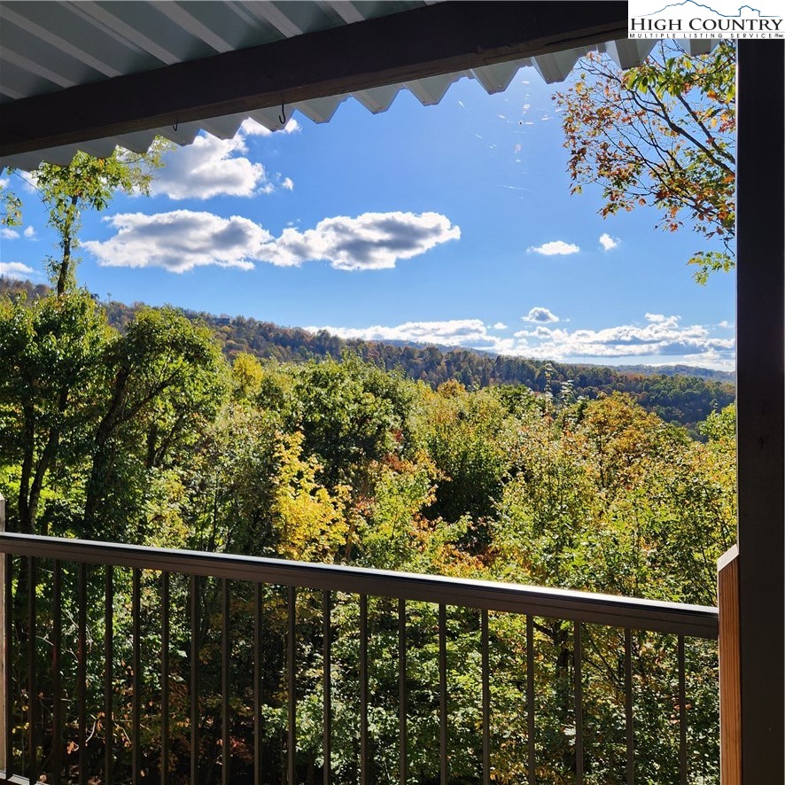 523 Pine Ridge Road Beech Mountain, NC 28604 - Photo 3 of 42 a view of a balcony