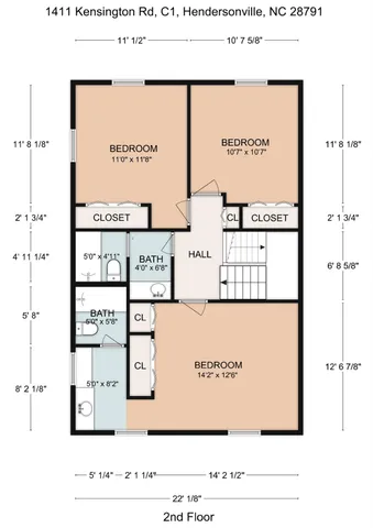 $335,000 | 1411 Kensington Road, Hendersonville, NC 28791