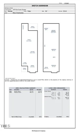 $980,000 | 1418 Joe Louis Avenue, Raleigh, NC 27610