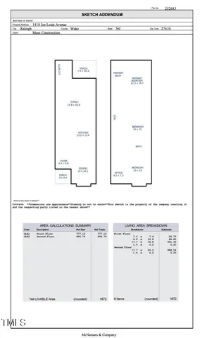 $999,000 | 1418 Joe Louis Avenue, Raleigh, NC 27610