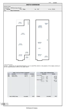 $980,000 | 1418 Joe Louis Avenue, Raleigh, NC 27610
