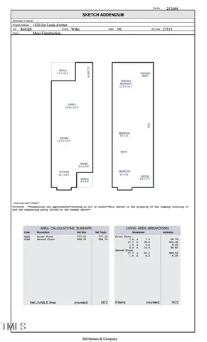 $999,000 | 1418 Joe Louis Avenue, Raleigh, NC 27610