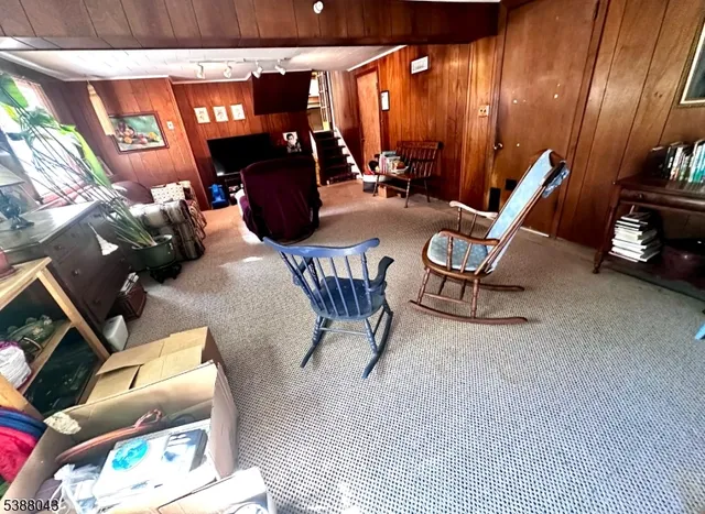 a room with gym equipment