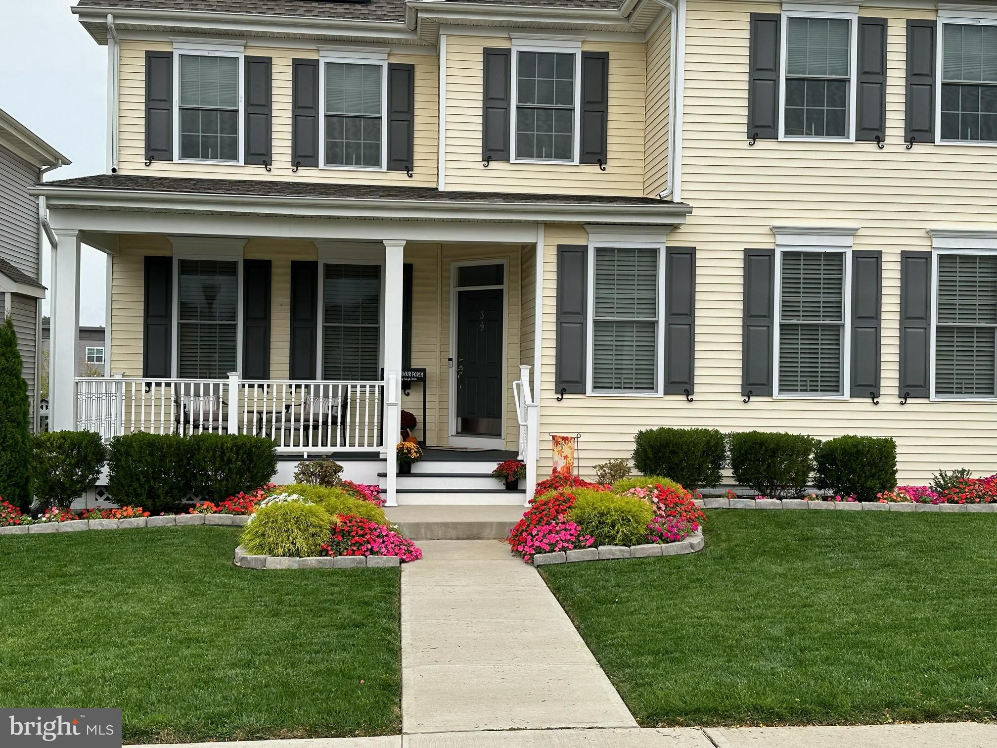 3 Antron Brown Way Chesterfield, NJ 08515 - Photo 2 of 28 front view of a house with a yard