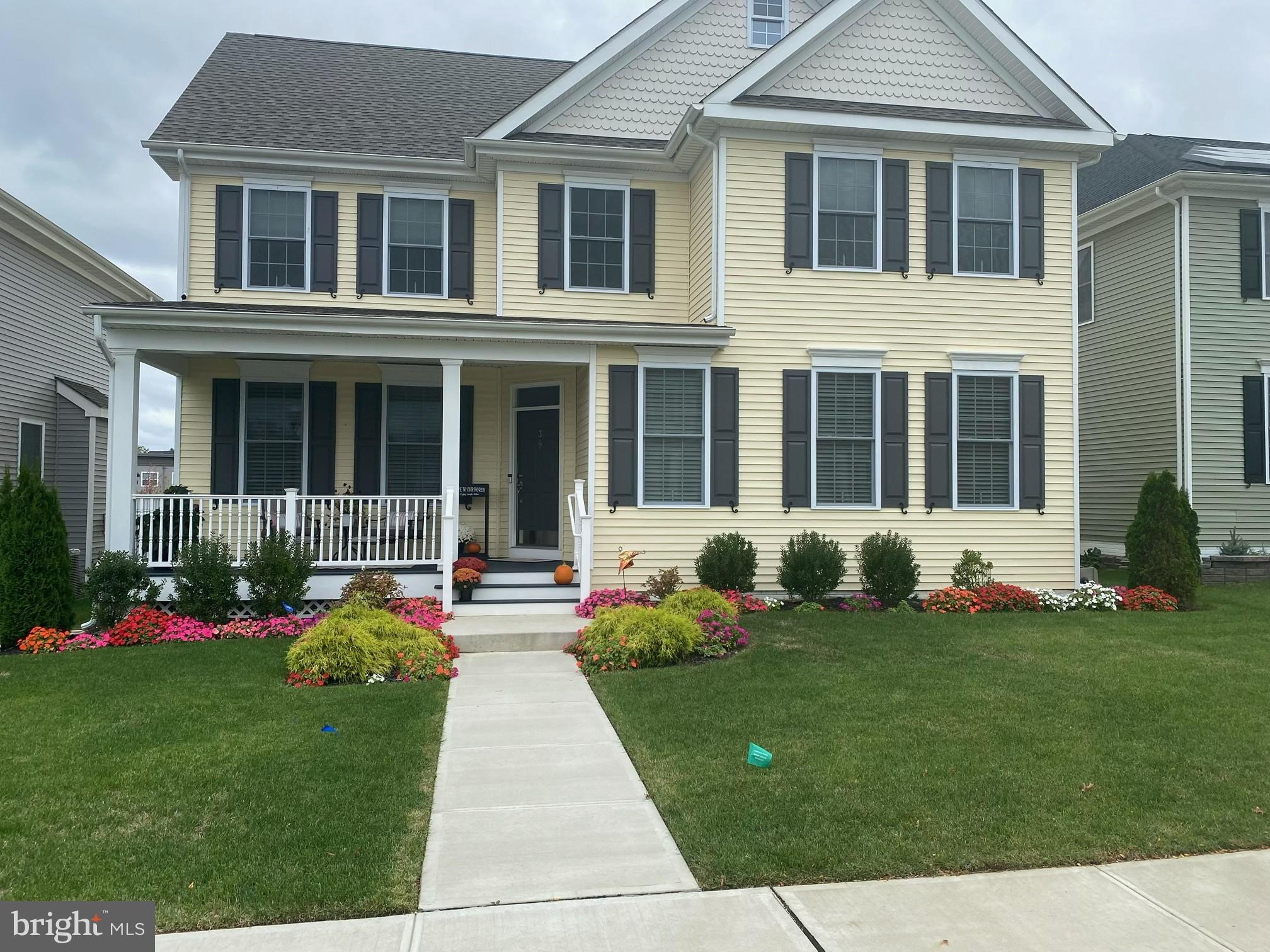 3 Antron Brown Way Chesterfield, NJ 08515 - Photo 3 of 28 a front view of a house with a yard