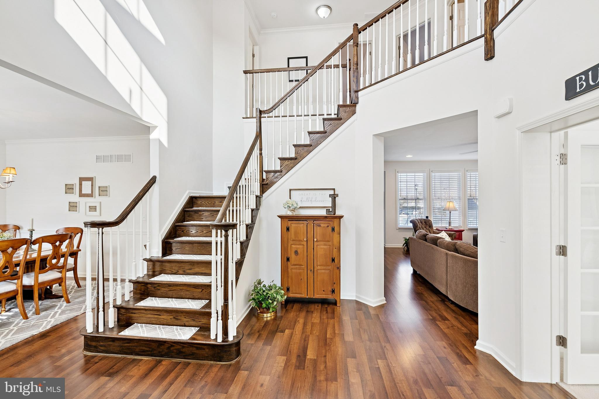 3 Antron Brown Way Chesterfield, NJ 08515 - Photo 5 of 28 a view of entryway and hall with wooden floor