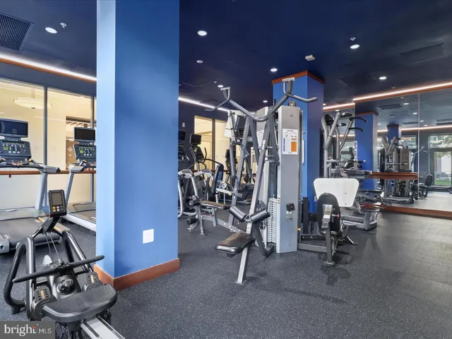 a view of a basketball court