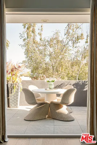 a view of sky from window