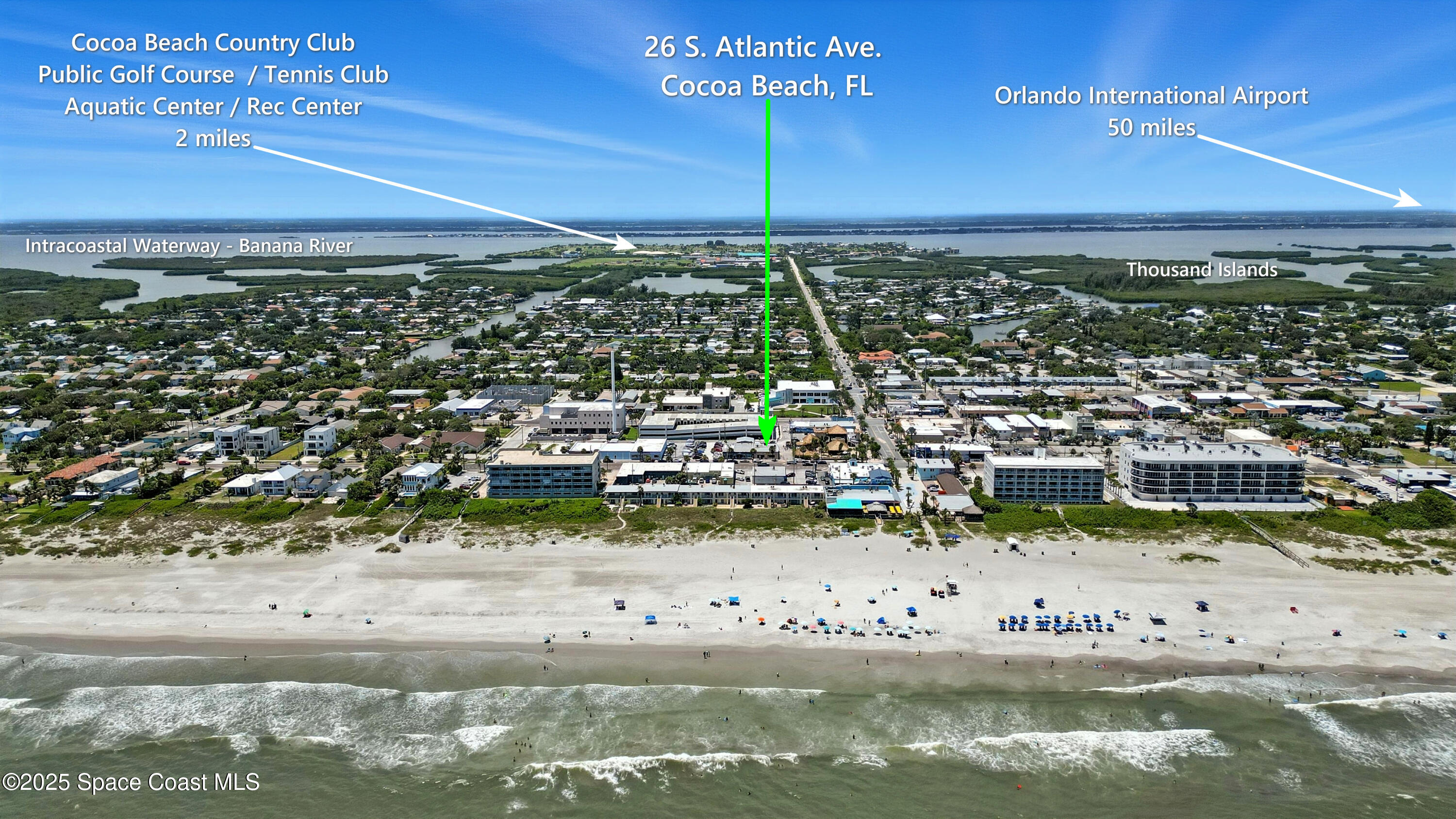 26 South Atlantic Avenue Cocoa Beach, FL 32931 - Photo 26 of 62 a view of a lake