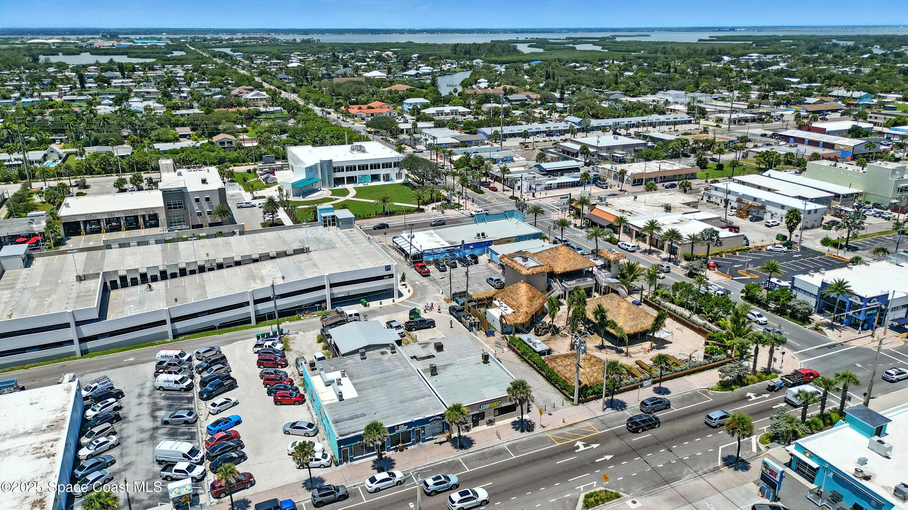 26 South Atlantic Avenue Cocoa Beach, FL 32931 - Photo 60 of 62 an aerial view of residential houses with outdoor space