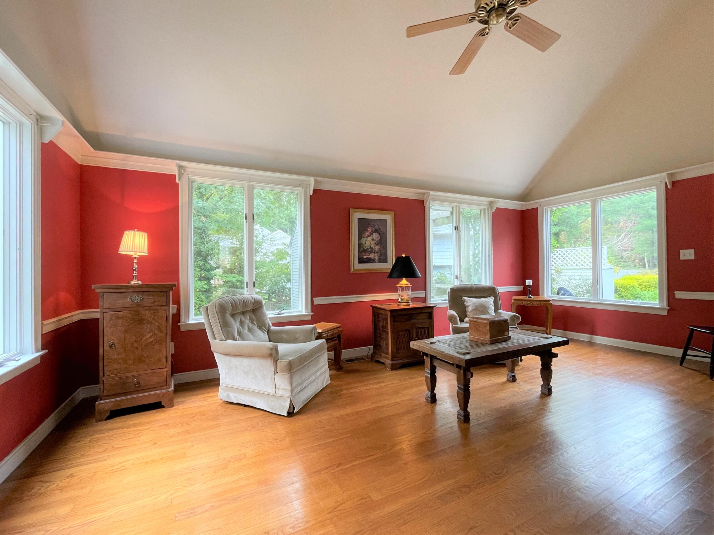 174 Tanglewood Drive Osterville, MA 02655 - Photo 9 of 34 a living room with furniture and a large window