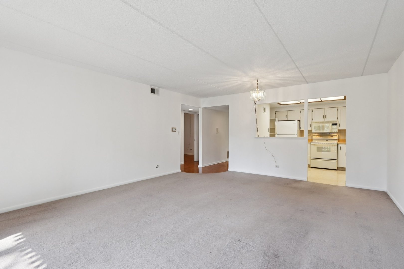 920 Vose Drive, Unit 106 Gurnee, IL 60031 - Photo 11 of 39 an empty room with windows