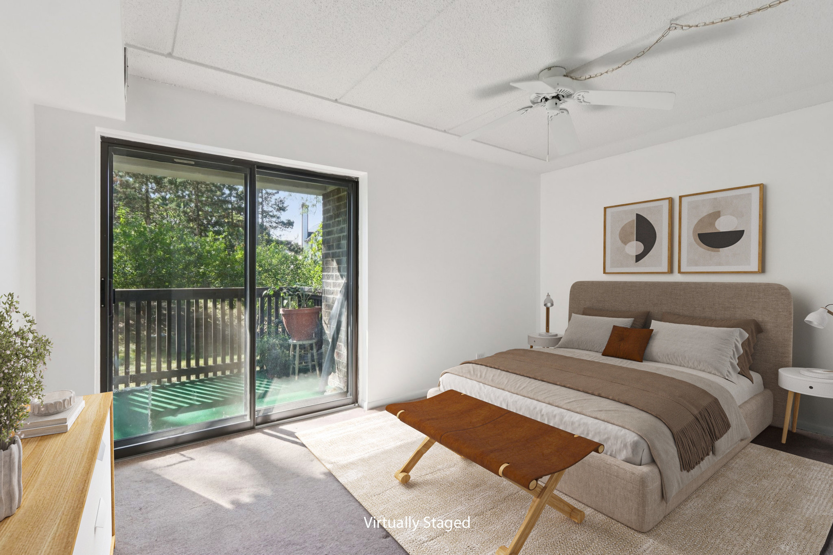 920 Vose Drive, Unit 106 Gurnee, IL 60031 - Photo 5 of 39 a bedroom with a bed and a window