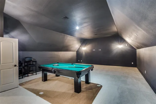 a room with furniture and a table