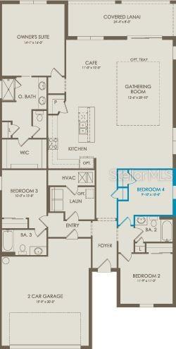 1887 Groveline Road St. Cloud, FL 34771 - Photo 18 of 18 Floor Plan - Floor One