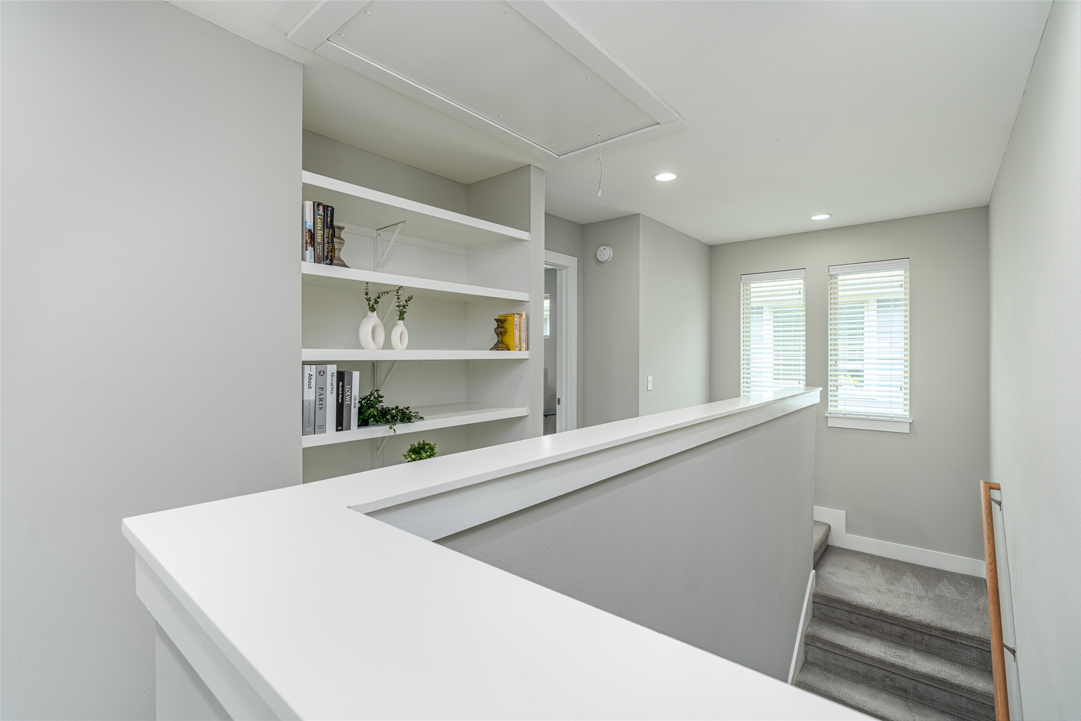 705 East 49th Street, Unit A Austin, TX 78751 - Photo 16 of 40 a view of an empty room with shelves