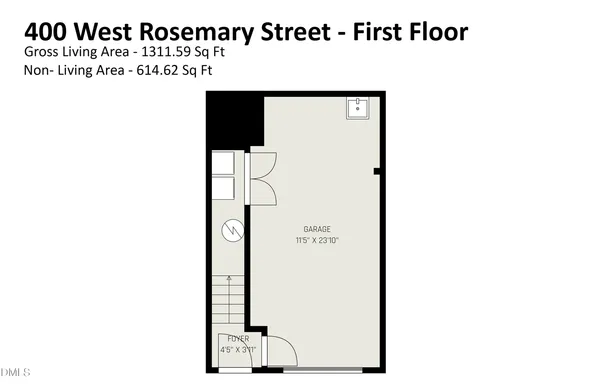$588,000 | 400 West Rosemary Street, Unit 401, Chapel Hill, NC 27516