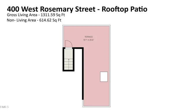 $588,000 | 400 West Rosemary Street, Unit 401, Chapel Hill, NC 27516