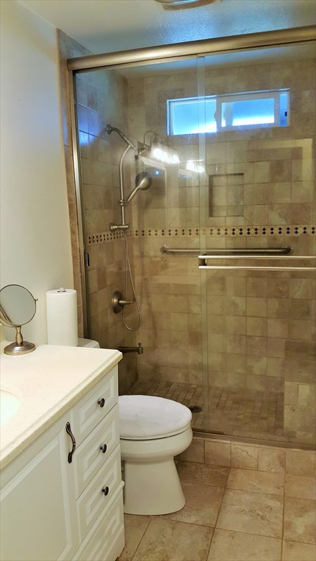 3722 Ami Road Kalaheo, HI 96741 - Photo 16 of 18 a bathroom with a toilet a sink and shower