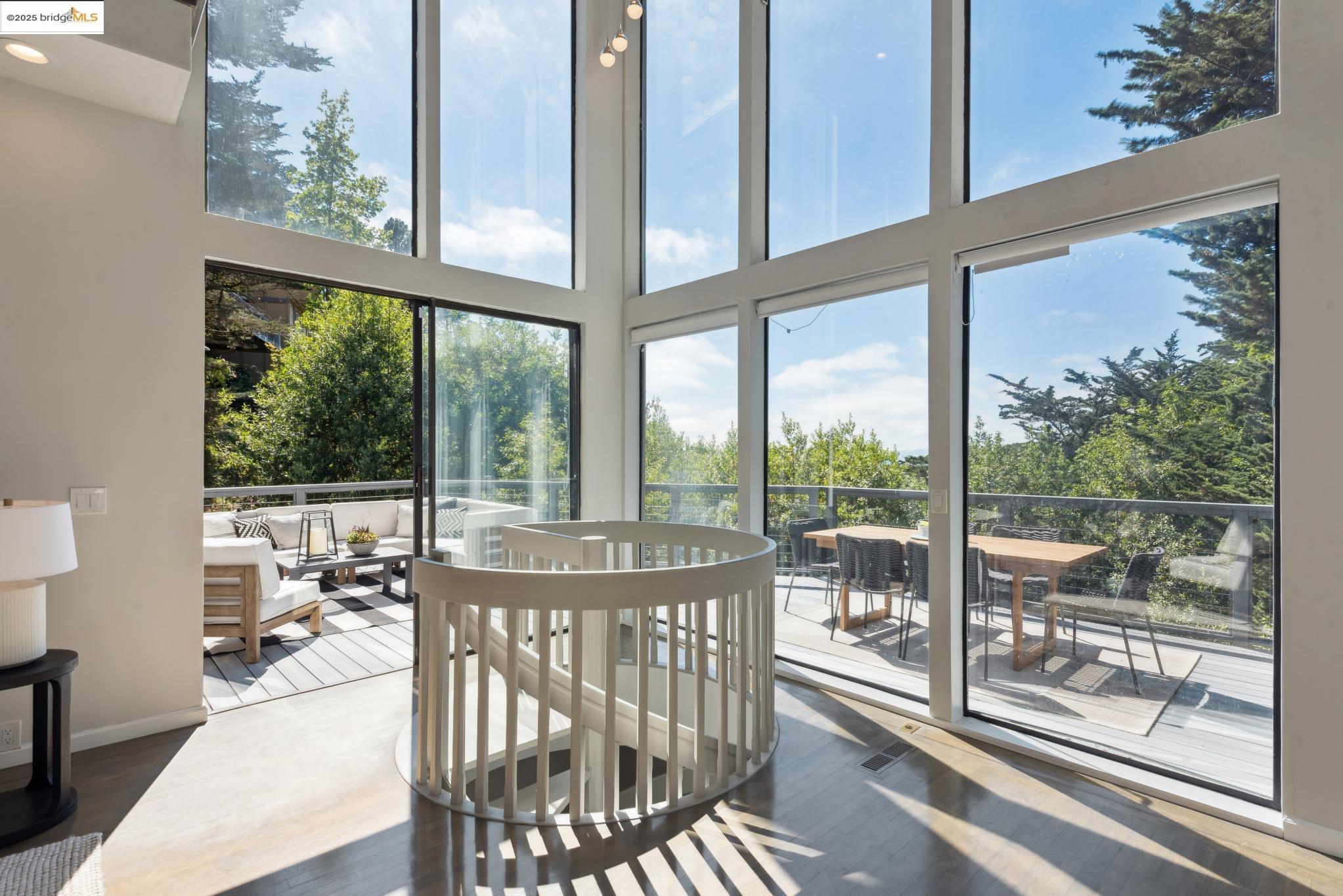 2861 Chelsea Drive Oakland, CA 94611 - Photo 11 of 56 a view of a city from a balcony