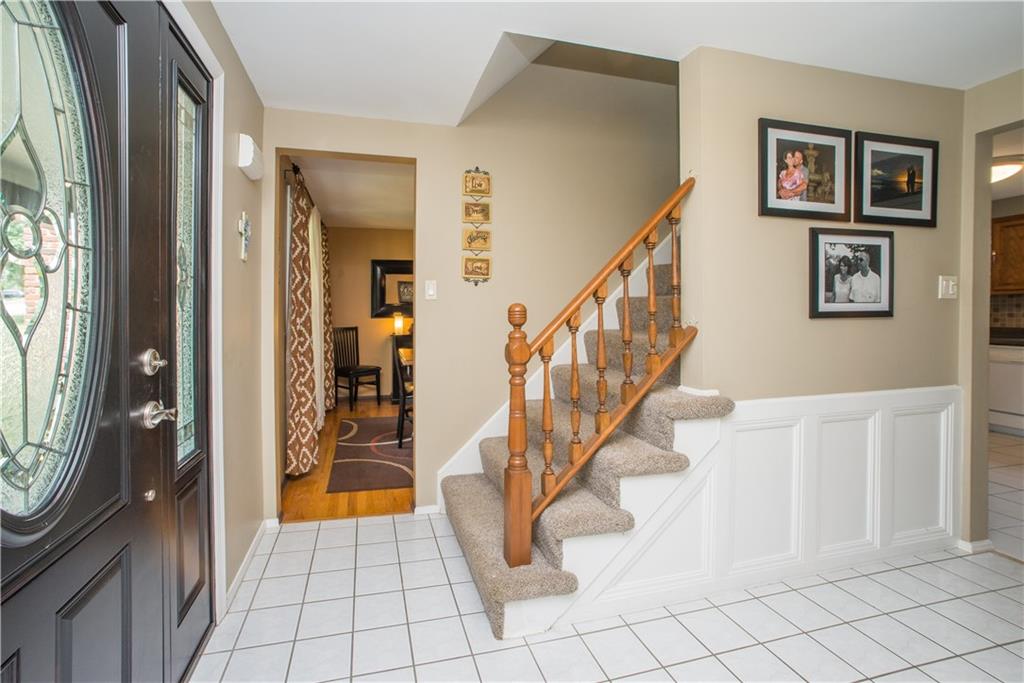 1304 Rolling Meadow Road Pittsburgh, PA 15241 - Photo 3 of 25 New front door, custom wood trim, tile floor!