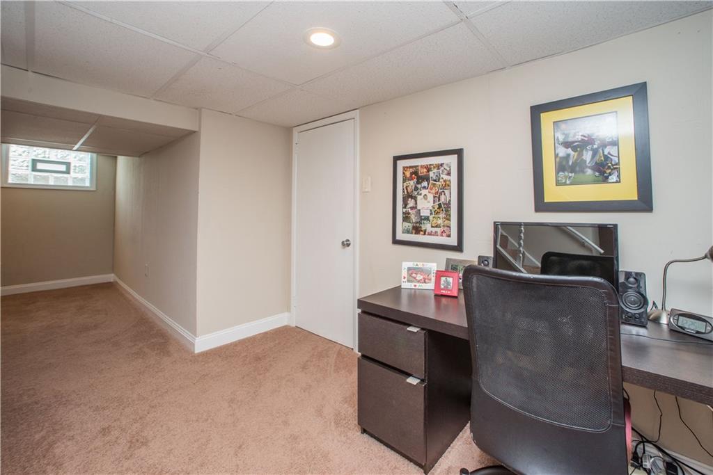 1304 Rolling Meadow Road Pittsburgh, PA 15241 - Photo 21 of 25 Finished basement w/ room for anything you need